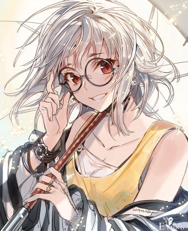多名韩国插画师绘制的一组动漫人物插画欣赏！造型美型画技出众-5.jpg