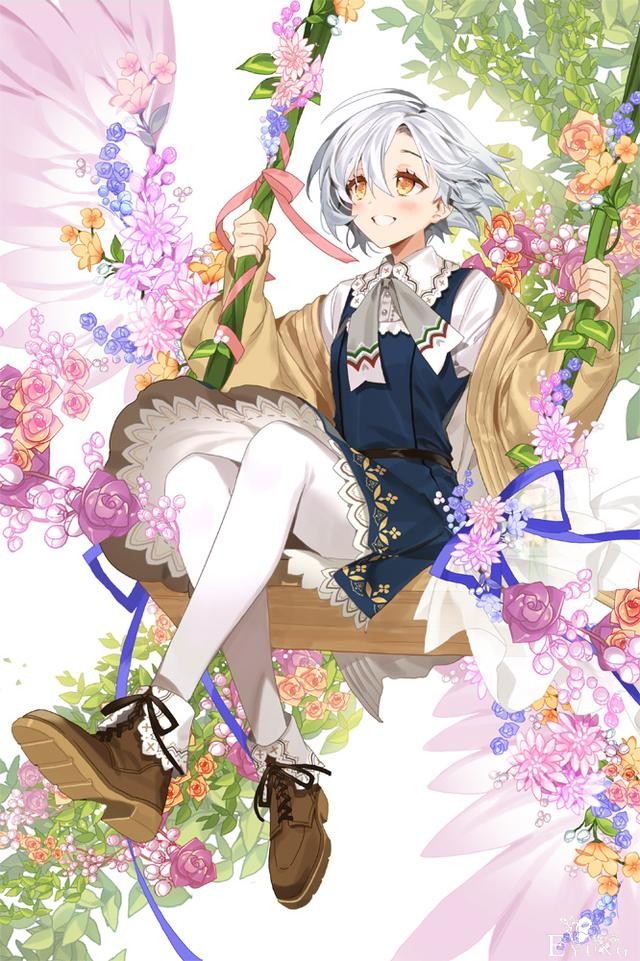 多名韩国插画师绘制的一组动漫人物插画欣赏！造型美型画技出众-3.jpg