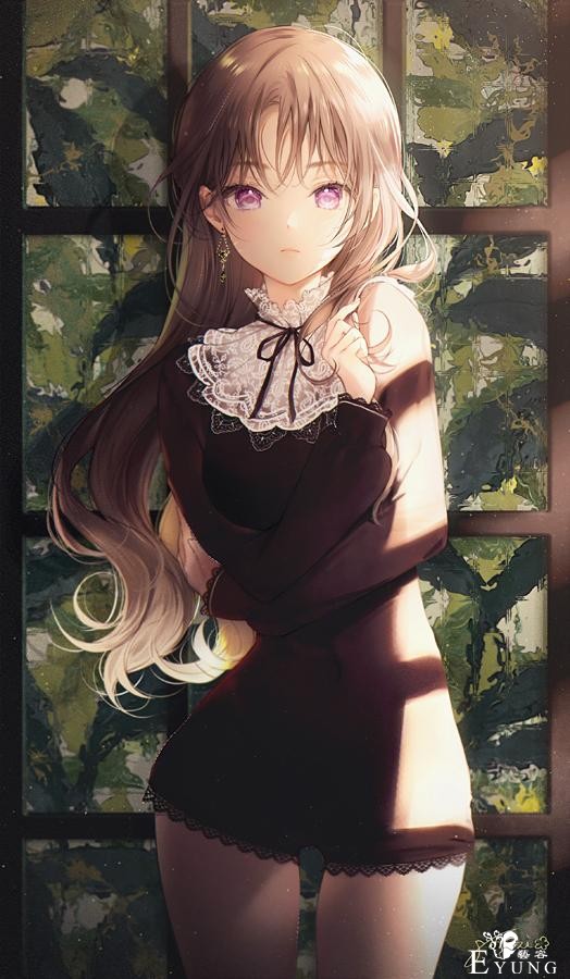 多名韩国插画师绘制的一组动漫人物插画欣赏！造型美型画技出众-10.jpg