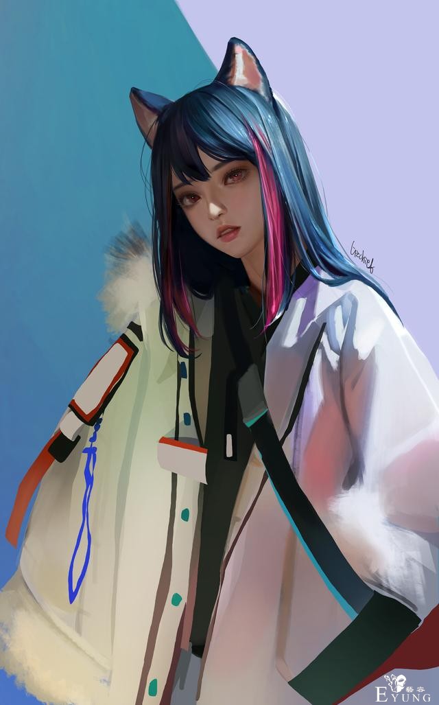 多名韩国插画师绘制的一组动漫人物插画欣赏！造型美型画技出众-18.jpg