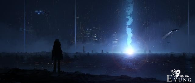 日本作者绘制的风格独特的科幻场景插画作品！画面给人一种压迫感-21.jpg