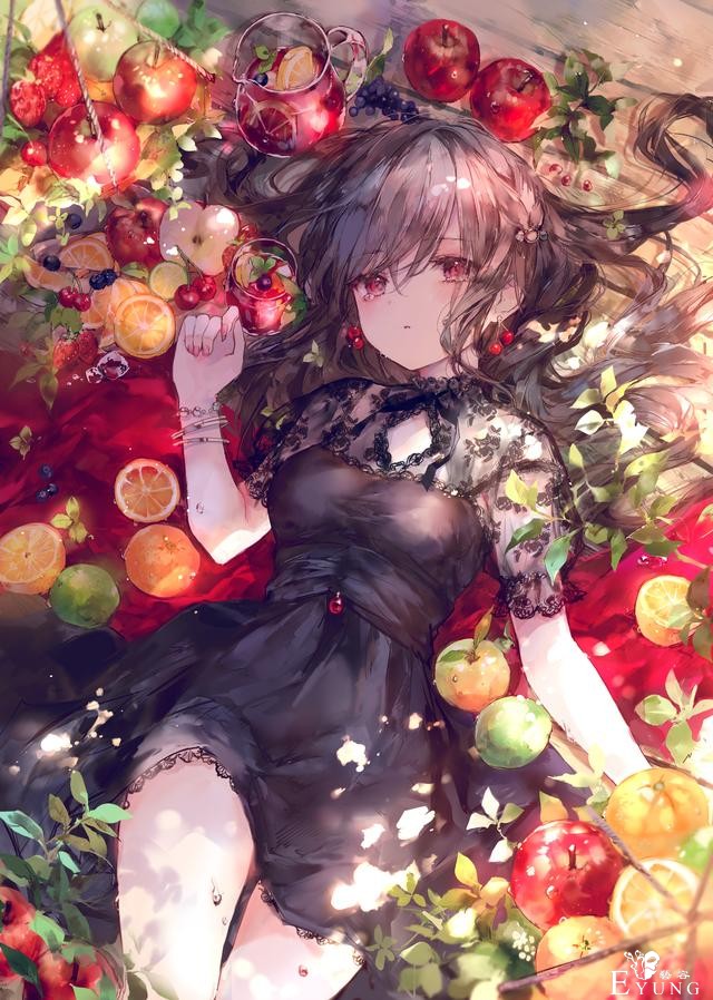 一组非常不错的日本动漫人物插画作品欣赏！造型美型色彩华丽-1.jpg