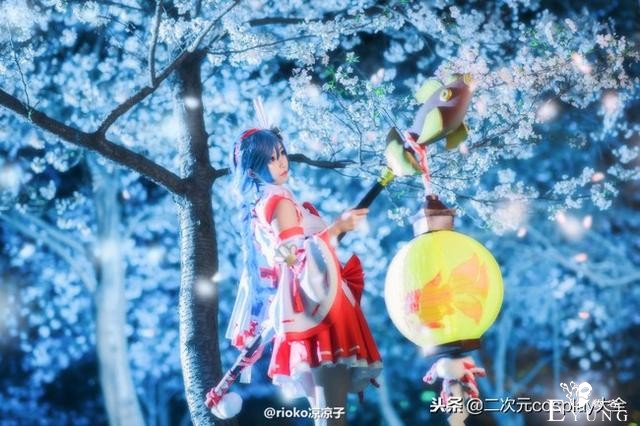 一人cos《王者荣耀》六位女神，清雅甜美，冷艳还特别元气哦-13.jpg