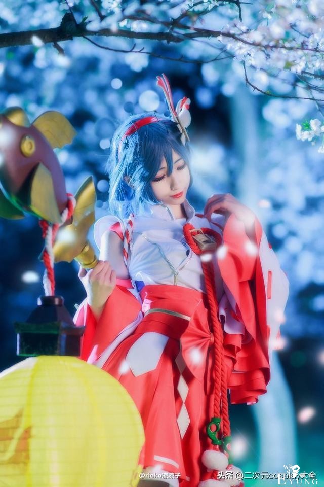 一人cos《王者荣耀》六位女神，清雅甜美，冷艳还特别元气哦-14.jpg