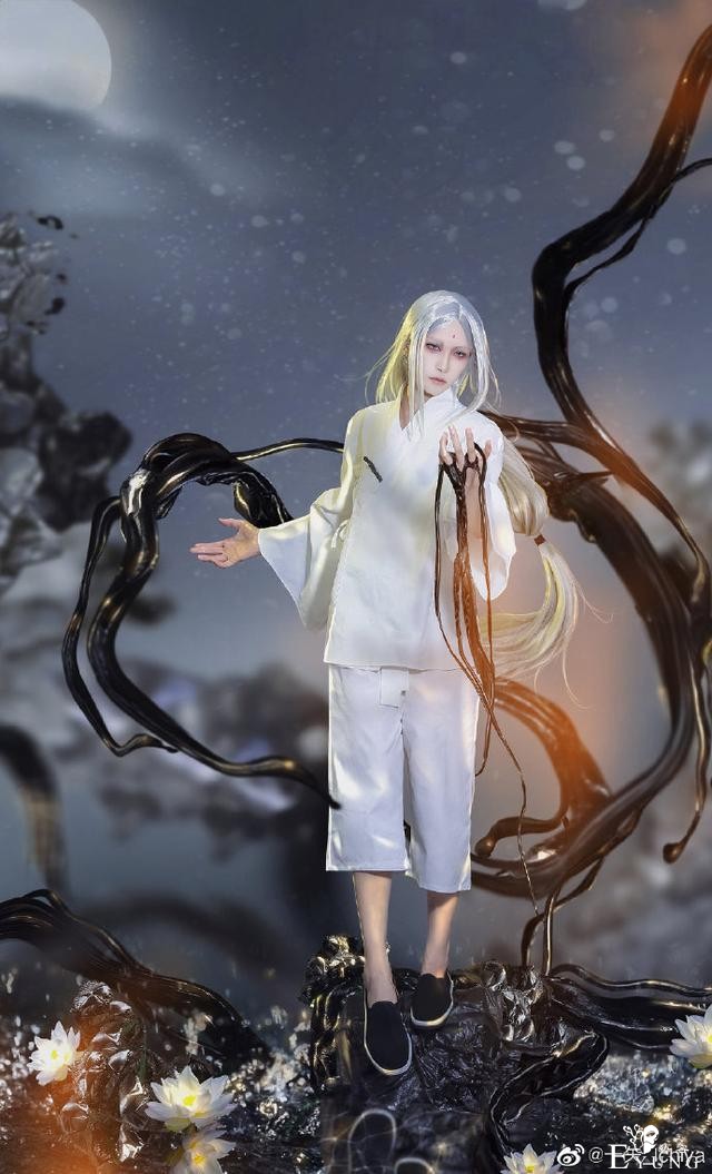 《一人之下》张灵玉cos，绝美小师叔，这个水脏雷太用心了-4.jpg