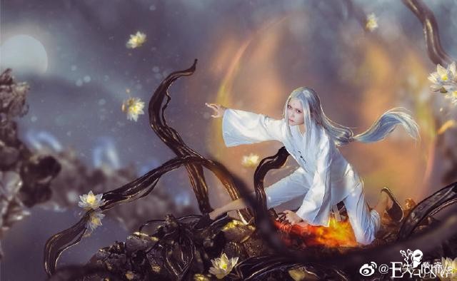 《一人之下》张灵玉cos，绝美小师叔，这个水脏雷太用心了-6.jpg