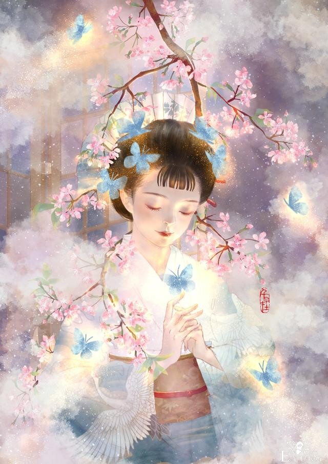 一组光影运用十分唯美的插画作品欣赏！画技出众画面让人赏心悦目-2.jpg