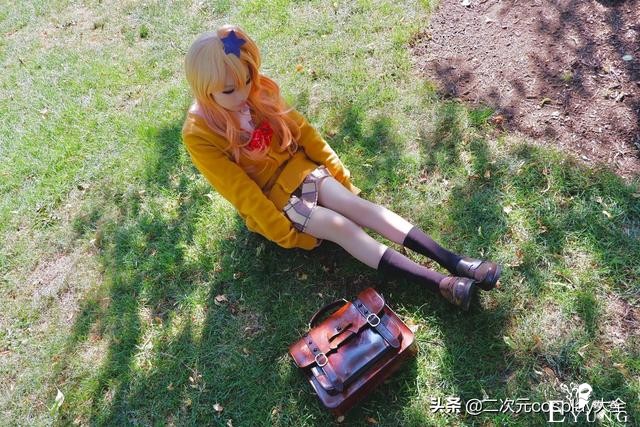 《citrus柑橘味香气》蓝原柚子cos，可爱元气，阳光太美好啦-6.jpg