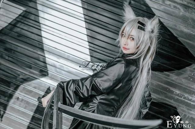 明日方舟拉普兰德cosplay猫耳朵很可爱-11.jpg