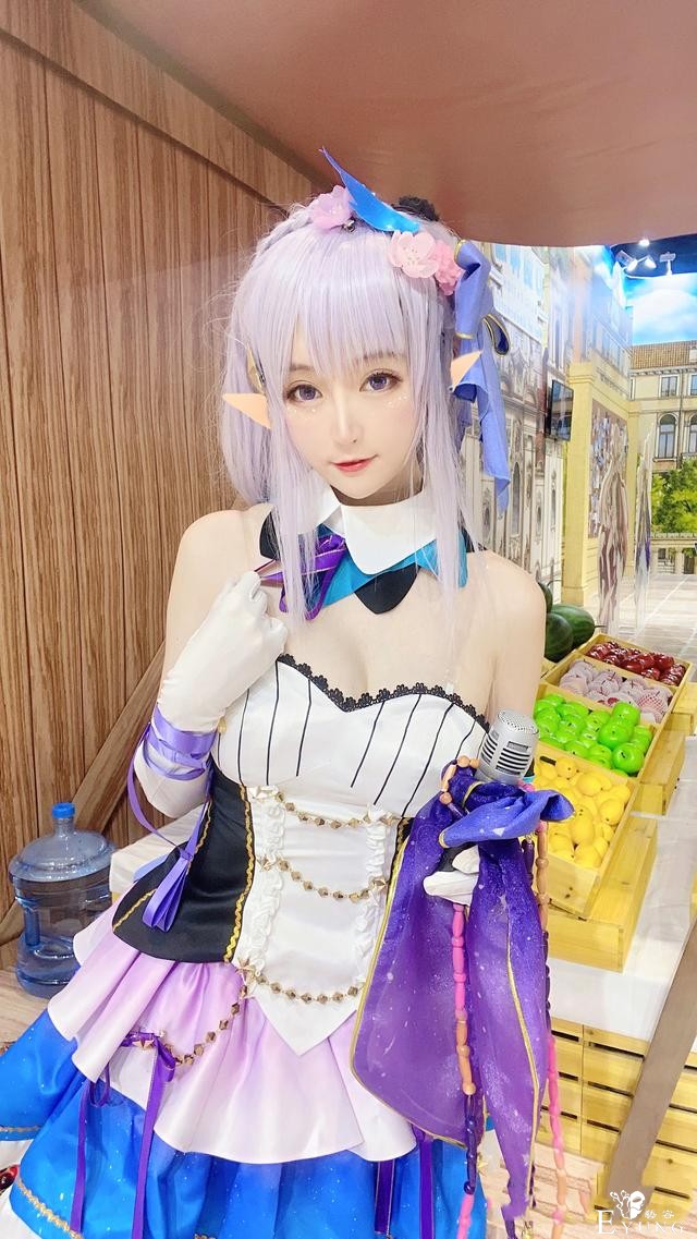 三位国人妹子COS的日本人气动漫角色“爱蜜莉雅”！造型十分可爱-16.jpg