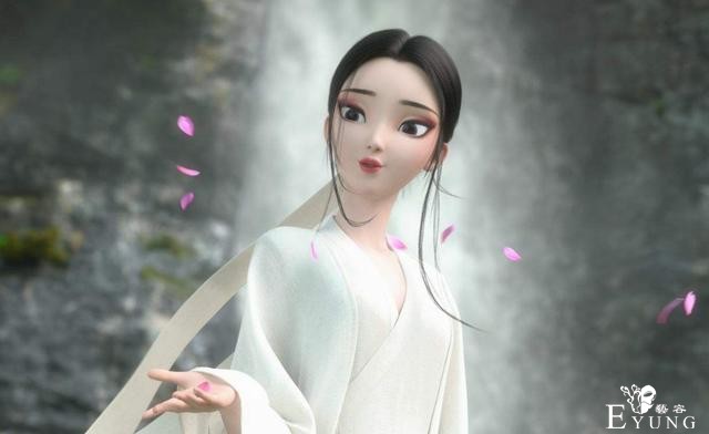 当艾莎女王换上汉服，无缝切换白蛇缘起，看着仙气十足-2.jpg