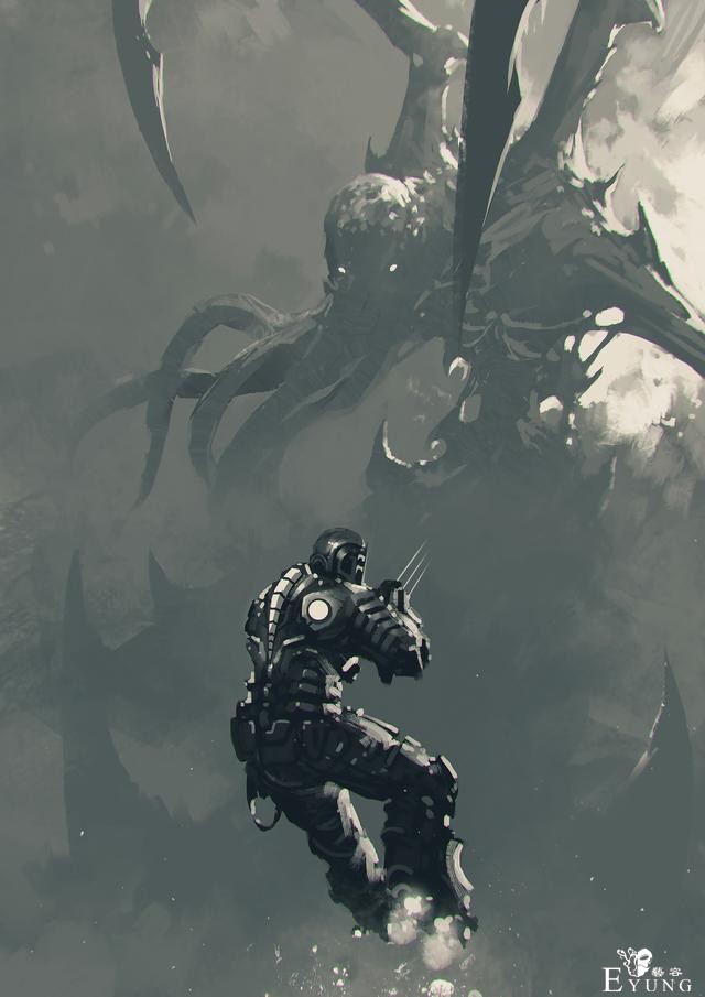 土耳其插画师一组非常出色的概念插画作品！画技出色想象力丰富-7.jpg