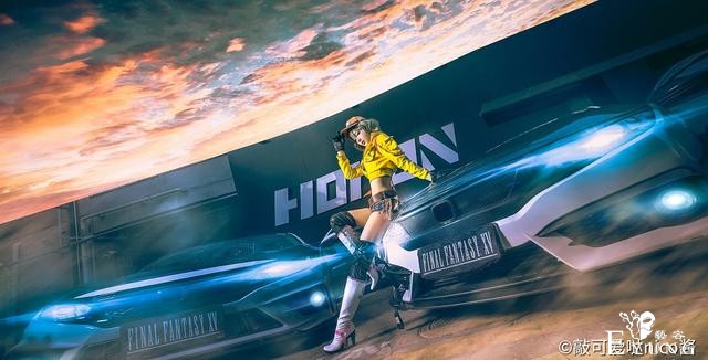 《最终幻想XV》希德妮cos，颜值吸睛，酷酷的修车妹太a了-3.jpg