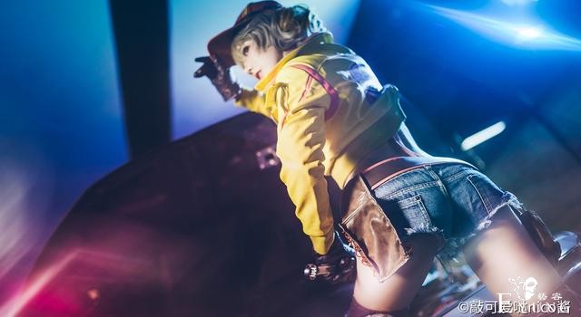 《最终幻想XV》希德妮cos，颜值吸睛，酷酷的修车妹太a了-7.jpg