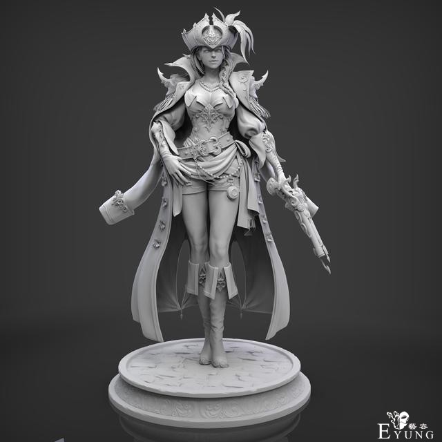 一组非常不错的3D人物建模作品欣赏！造型帅气细节制作精美-1.jpg
