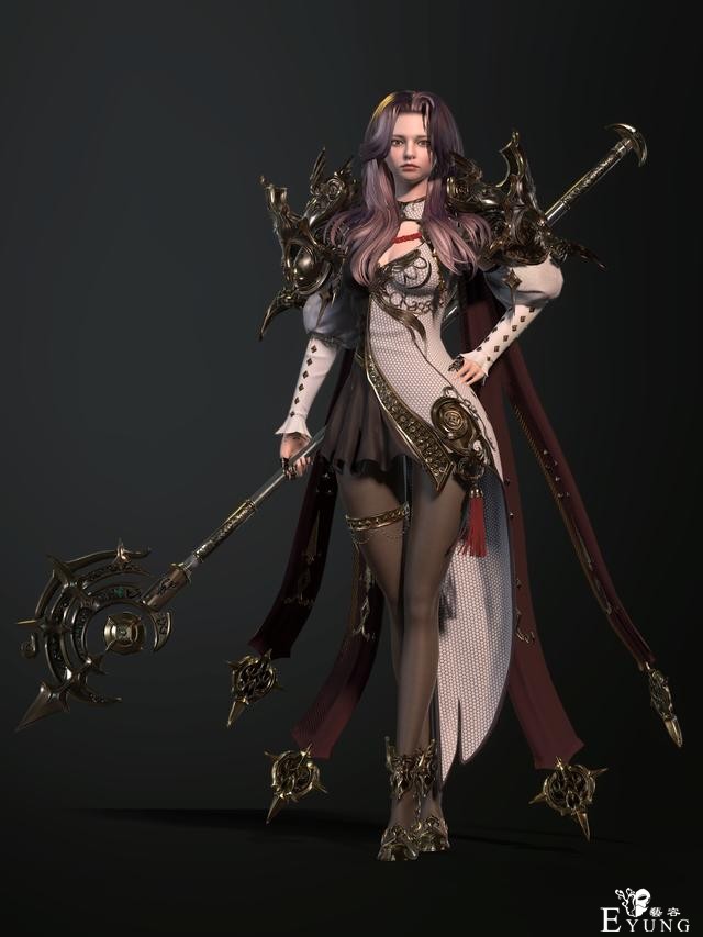 一组非常不错的3D人物建模作品欣赏！造型帅气细节制作精美-9.jpg