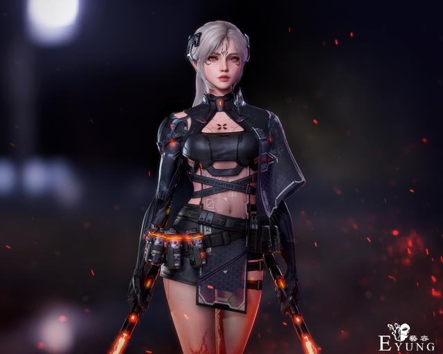 一组非常不错的3D人物建模作品欣赏！造型帅气细节制作精美-10.jpg
