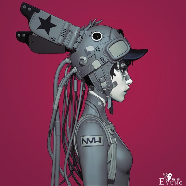 一组非常不错的3D人物建模作品欣赏！造型帅气细节制作精美-11.jpg