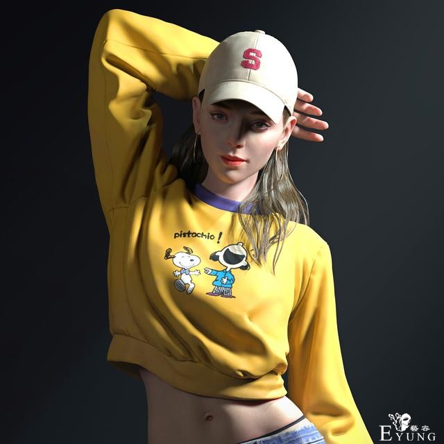一组非常不错的3D人物建模作品欣赏！造型帅气细节制作精美-15.jpg