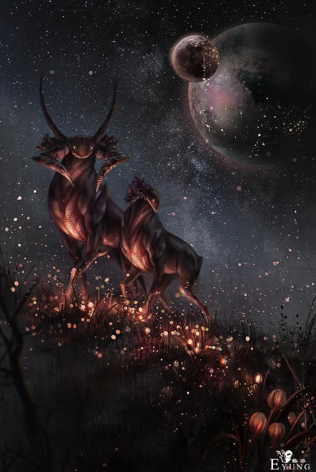 想象力十分丰富的一组概念插画作品欣赏！画技出色画面震撼-1.jpg