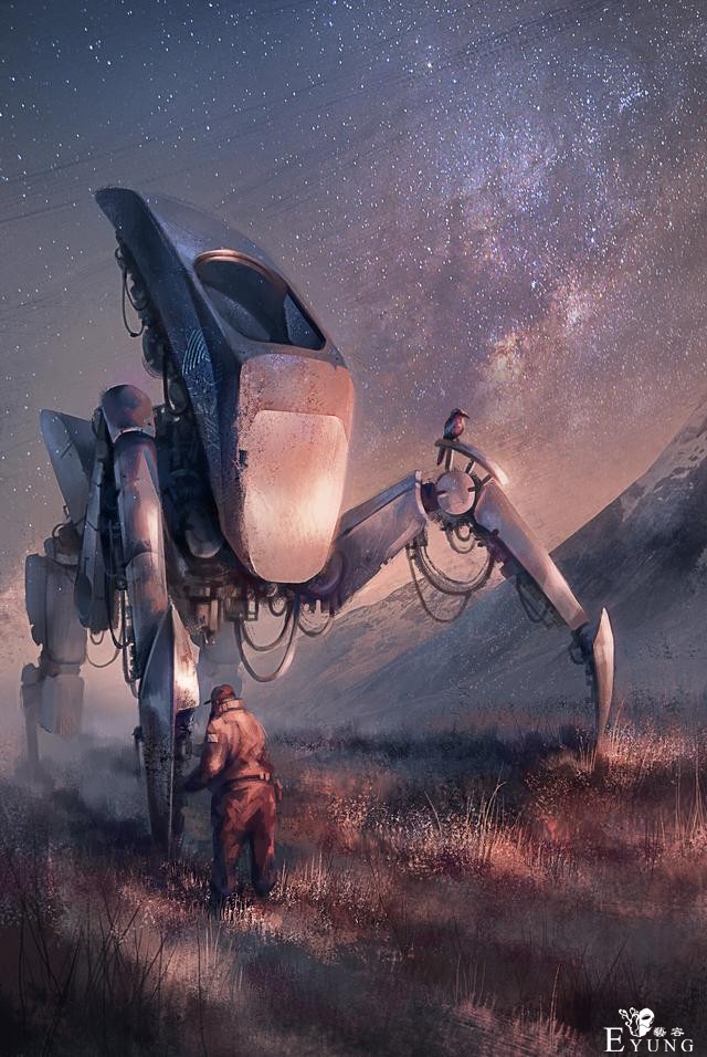 想象力十分丰富的一组概念插画作品欣赏！画技出色画面震撼-2.jpg