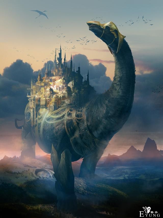 想象力十分丰富的一组概念插画作品欣赏！画技出色画面震撼-19.jpg