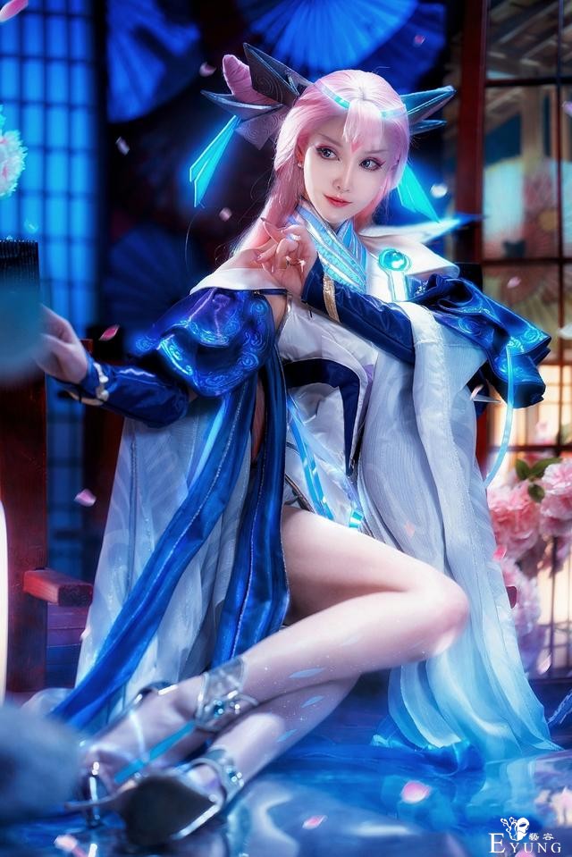 三位漂亮COSER扮演的手游《王者荣耀》角色貂蝉！造型很美哦-10.jpg