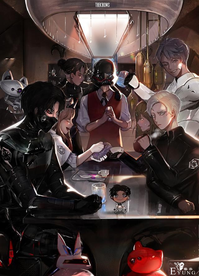 一组漂亮国外人物插画作品欣赏！造型美型画技出色的养眼大作-2.jpg