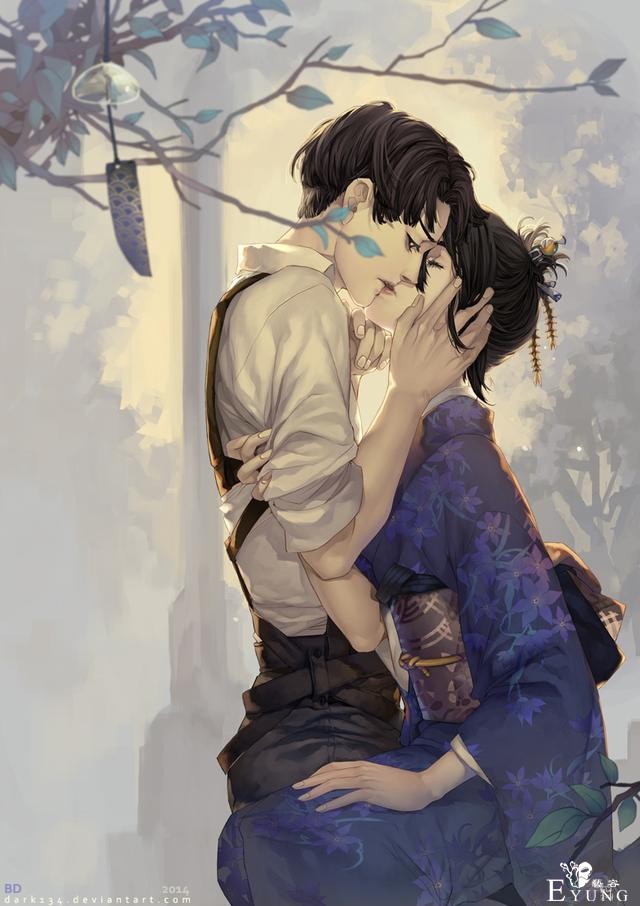 一组漂亮国外人物插画作品欣赏！造型美型画技出色的养眼大作-8.jpg