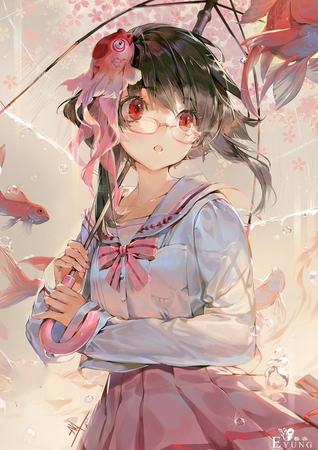 一组漂亮国外人物插画作品欣赏！造型美型画技出色的养眼大作-12.jpg