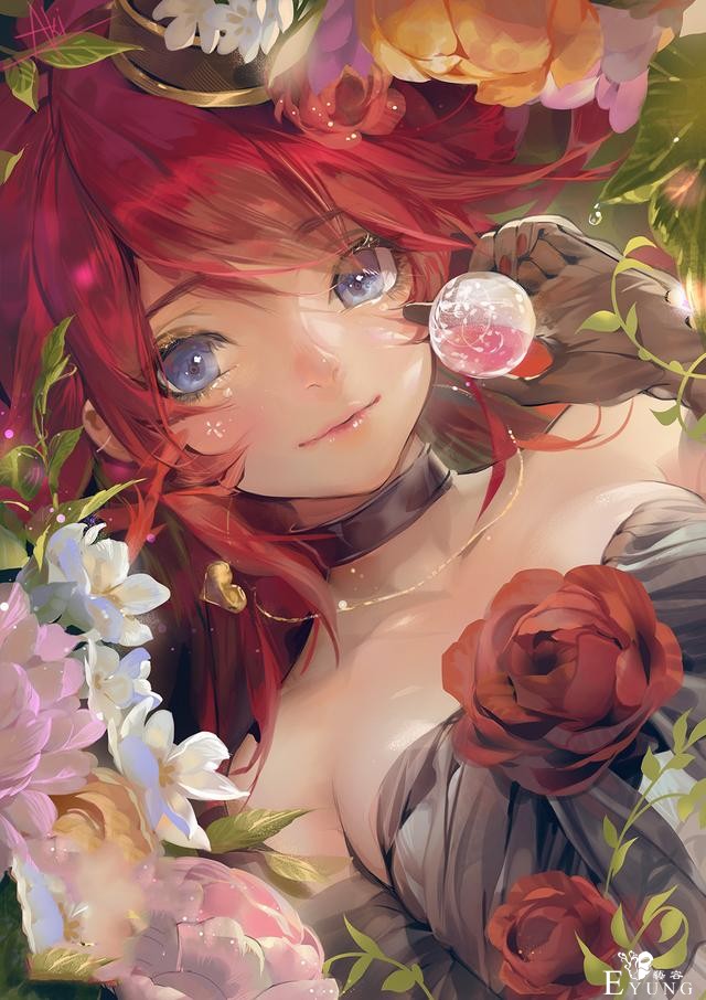 一组漂亮国外人物插画作品欣赏！造型美型画技出色的养眼大作-14.jpg