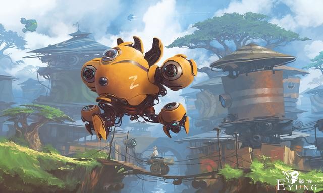 非常棒的一组“科幻场景”插画作品欣赏！绝对震撼视觉的场景大作-3.jpg