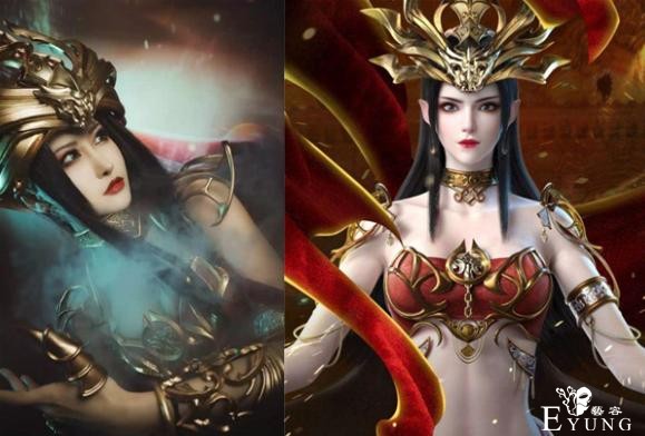 自带二次元长相的cosplay，美杜莎太撩人，看到敖丙后想偷走-2.jpg