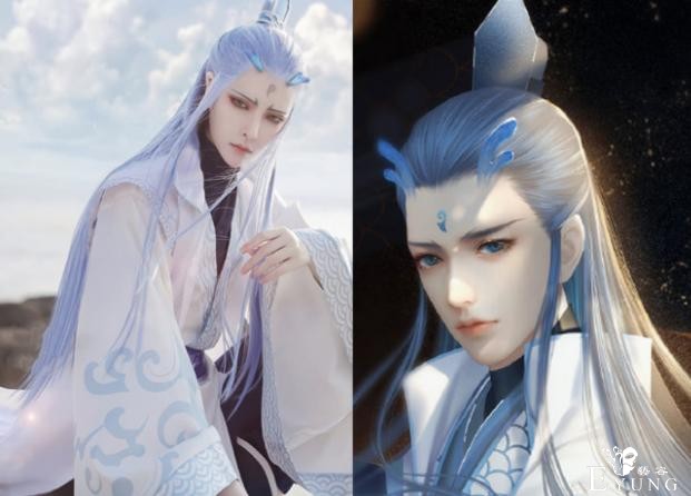 自带二次元长相的cosplay，美杜莎太撩人，看到敖丙后想偷走-5.jpg