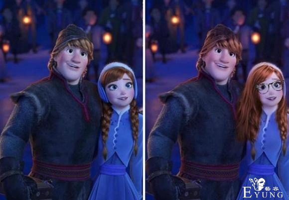 假如给冰雪奇缘加上10级美颜，艾莎女王还好，安娜我感觉没法看-4.jpg