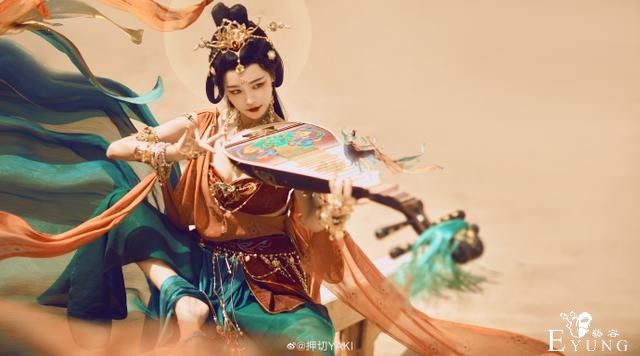 惊艳无以言表，天涯明月刀手游cos，沙漠与敦煌元素美到震撼-11.jpg