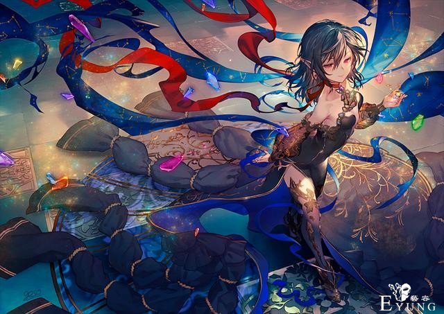 很漂亮的一组日本动漫人物插画作品欣赏！画风相当成熟的大作-17.jpg