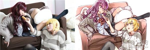 当Cosplay美图重新二次元化 毫无违和感反而更萌更性感-4.jpg