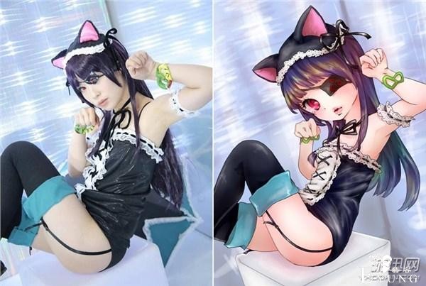 当Cosplay美图重新二次元化 毫无违和感反而更萌更性感-8.jpg