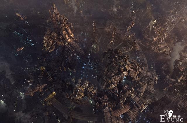 来自国内插画大佬的一组科幻场景作品欣赏！画面相当气势磅礴-18.jpg