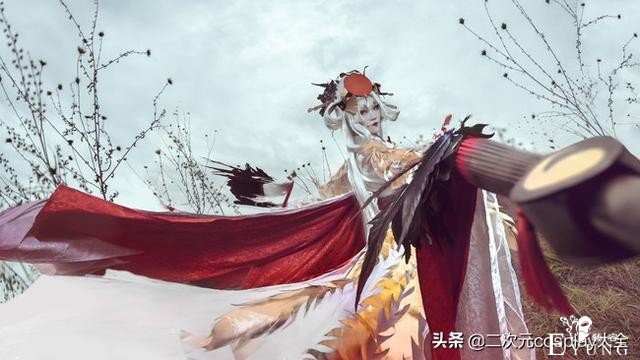 《阴阳师》姑获鸟金鸾鹤羽，cos神韵到位，势不可挡魅力无限-1.jpg
