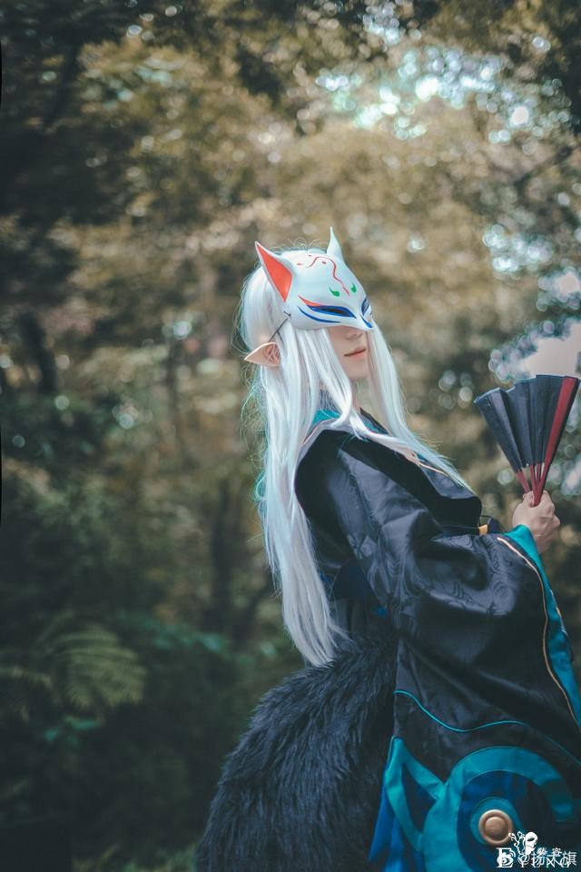 《阴阳师》妖狐cos，风雅俊逸有魅力，好一个帅气的崽崽-1.jpg