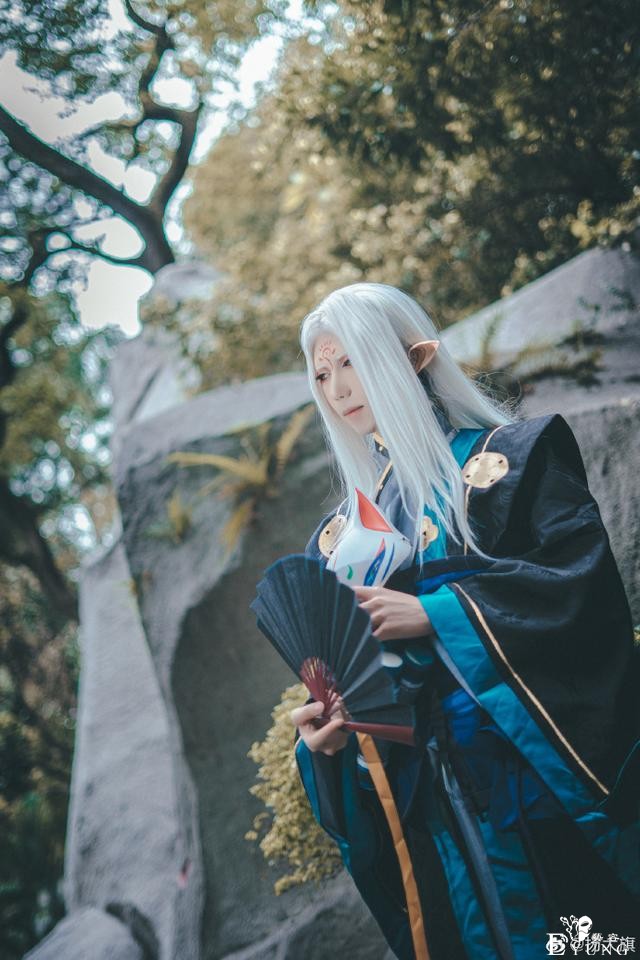 《阴阳师》妖狐cos，风雅俊逸有魅力，好一个帅气的崽崽-4.jpg