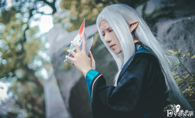 《阴阳师》妖狐cos，风雅俊逸有魅力，好一个帅气的崽崽-2.jpg