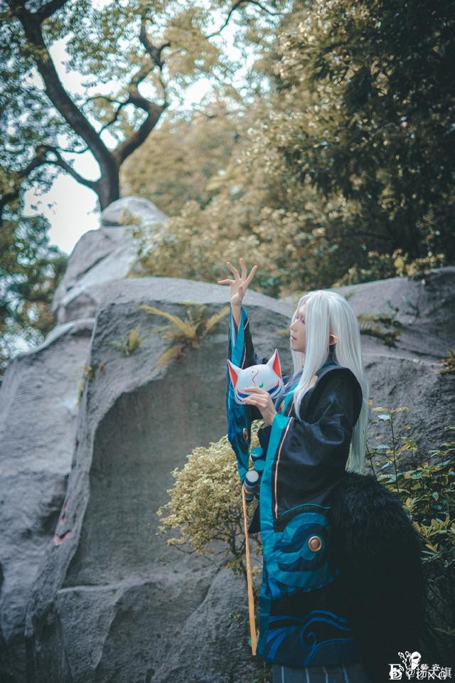 《阴阳师》妖狐cos，风雅俊逸有魅力，好一个帅气的崽崽-3.jpg