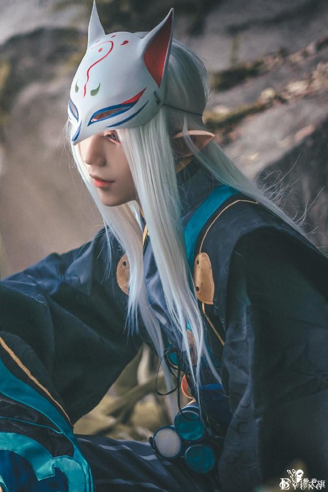 《阴阳师》妖狐cos，风雅俊逸有魅力，好一个帅气的崽崽-5.jpg