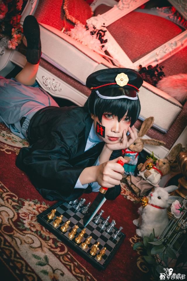 《地缚少年花子君》柚木司cos，好可爱，和风加欧式搭配太绝了-5.jpg