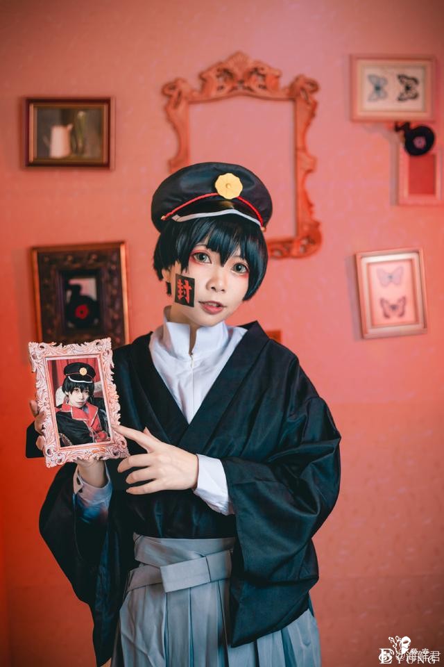 《地缚少年花子君》柚木司cos，好可爱，和风加欧式搭配太绝了-3.jpg