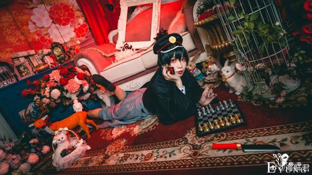 《地缚少年花子君》柚木司cos，好可爱，和风加欧式搭配太绝了-8.jpg