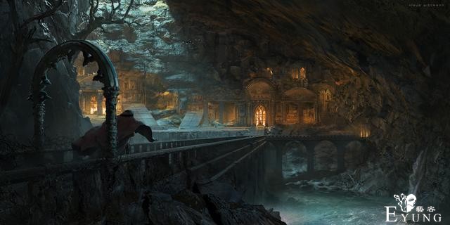 一组非常不错的场景插画作品欣赏！有很多熟悉的游戏场景作品哦-12.jpg